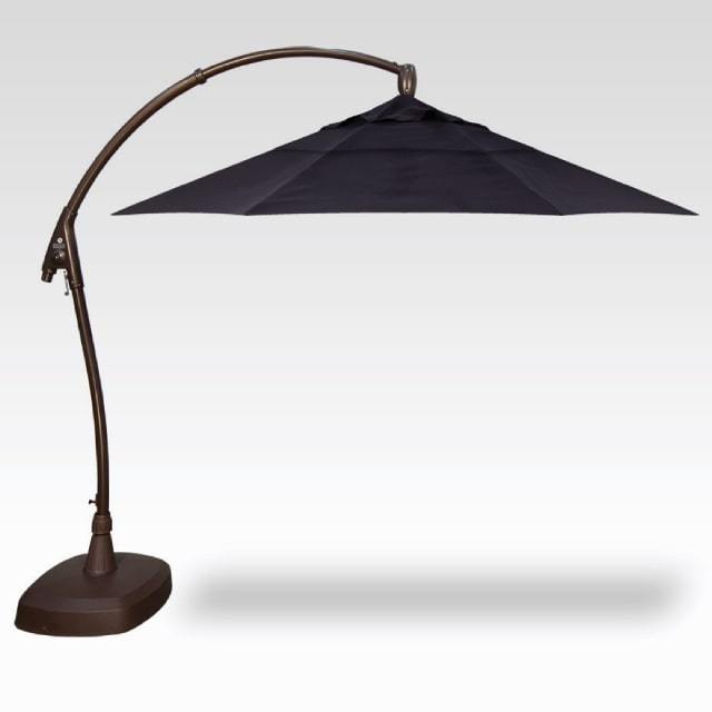 11 ft cantilever patio umbrella with base sunbrella cover 11' Cantilever Umbrella