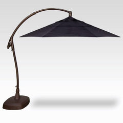 11' Cantilever Umbrella - Trusted Fog Stripe