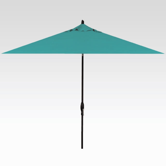 Treasure Garden 8x10 Auto Tilt Umbrella Sunbrella Canvas Aruba