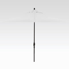 8' x 10' Auto Tilt Umbrella - Canvas Natural