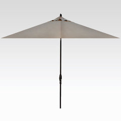 8' x 10' Auto Tilt Umbrella - Cast Ash