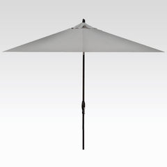 8' x 10' Auto Tilt Umbrella - Cast Silver