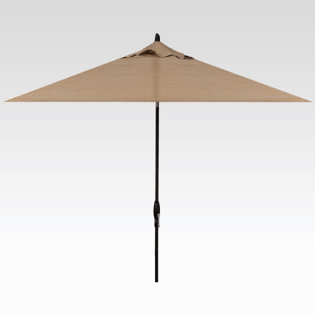 brown tilt patio umbrella 8' x 10' Auto Tilt Umbrella