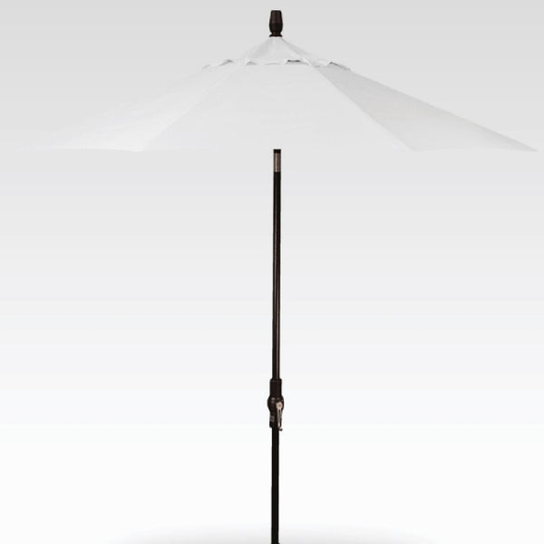 Treasure Garden 9' Auto Tilt Umbrella Sunbrella Canvas Natural