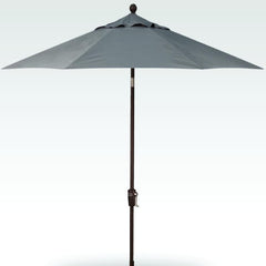 9ft Push Tilt Umbrella -  Charcoal
