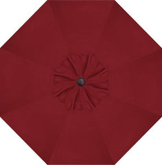 11' Auto Tilt Umbrella - Canvas Henna
