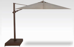 10' x 10' Cantilever Umbrella - Cast Slate