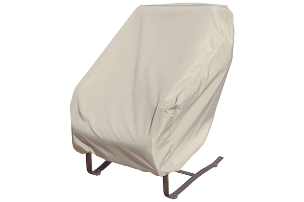 treasure garden furniture cover cp 712 weather resistant polyester club lounge chair champagne