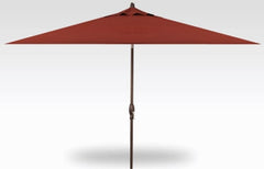 8' x 10' Auto Tilt Umbrella - Jockey Red
