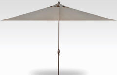 8' x 10' Auto Tilt Umbrella - Linen Sesame