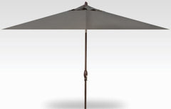 8' x 10' Auto Tilt Umbrella - Cast Silver