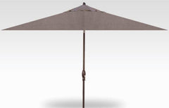 8' x 10' Auto Tilt Umbrella - Cast Ash