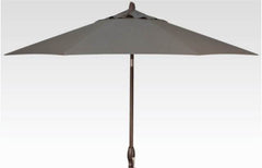 9ft Auto Tilt Umbrella - Harper Putty Stripe
