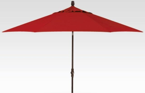11' Auto Tilt Umbrella - Linen Sesame