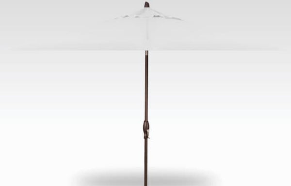 Treasure Garden Patio Umbrella 8x10 Sunbrella Canvas Natural