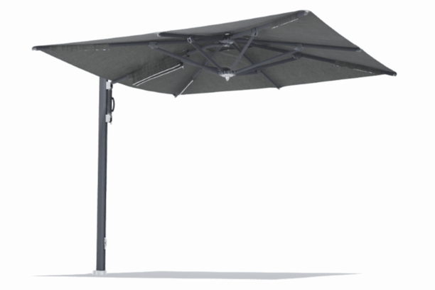 10' patio umbrella with solar lights 10 x 7 ft Solar-Powered LED Patio Umbrella